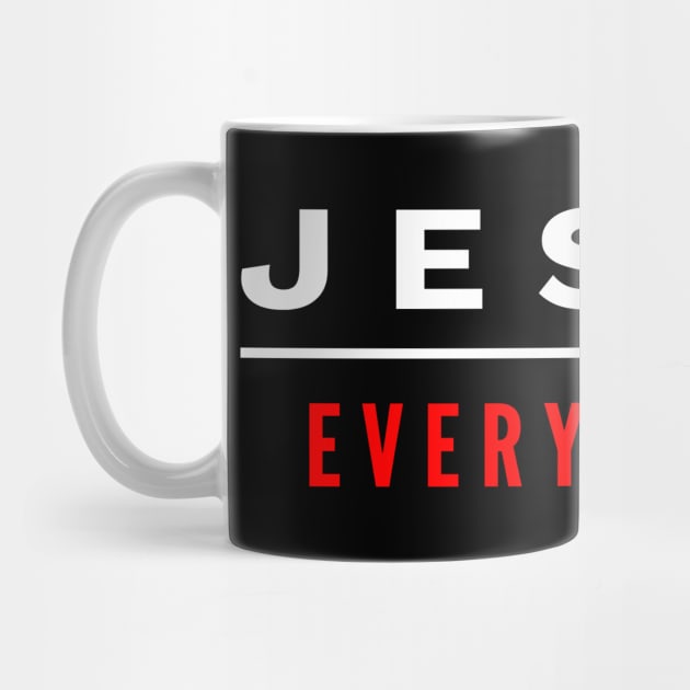 Jesus Over Everything by Happy - Design